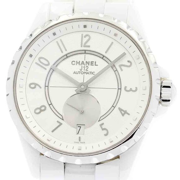 CHANEL J12 H3837 White Ceramic white Dial Automatic Boy's Watch_869278 - Picture 1 of 6